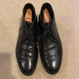 Salvatore Ferragamo men’s black boots Size 10.5EE